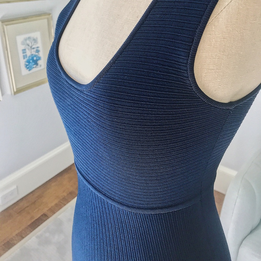 Issa Navy Dress - Picture 2 of 5
